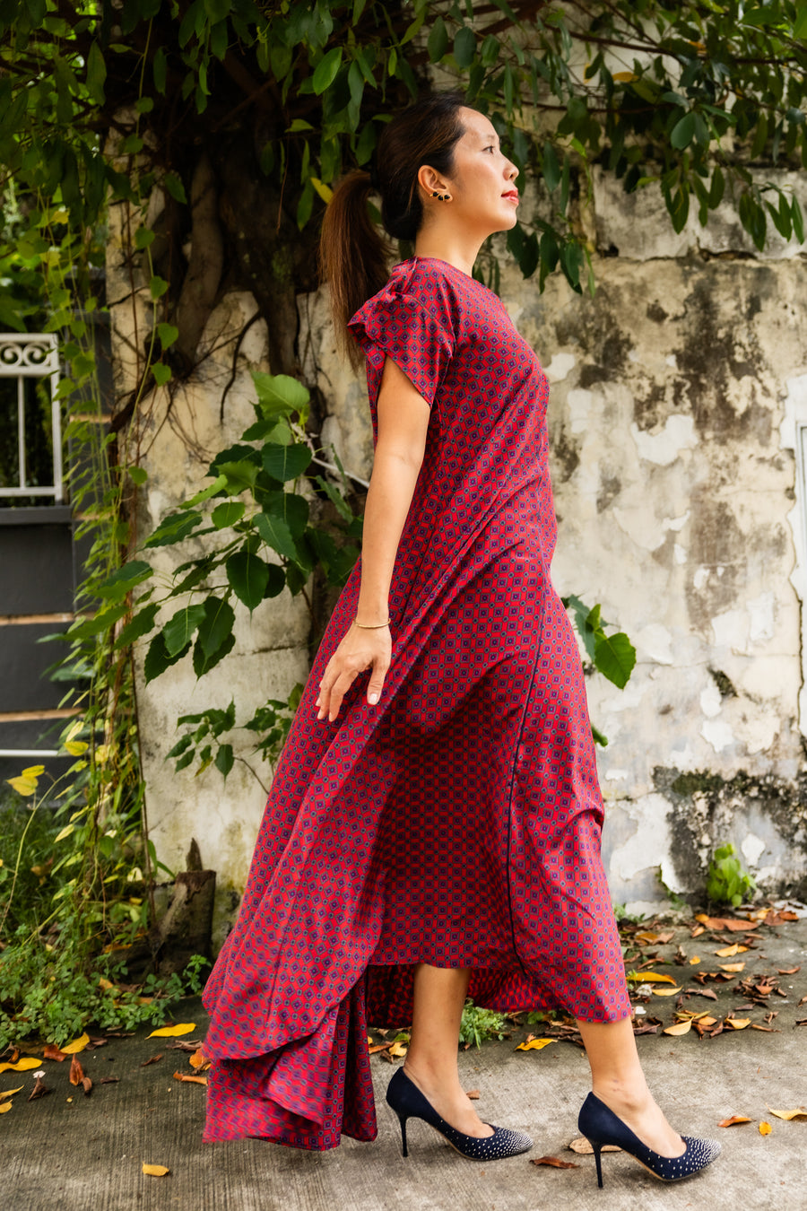 red samba dress Samba Away Midi Dress Red Size XS from Hello Molly Valentines Day Dress
