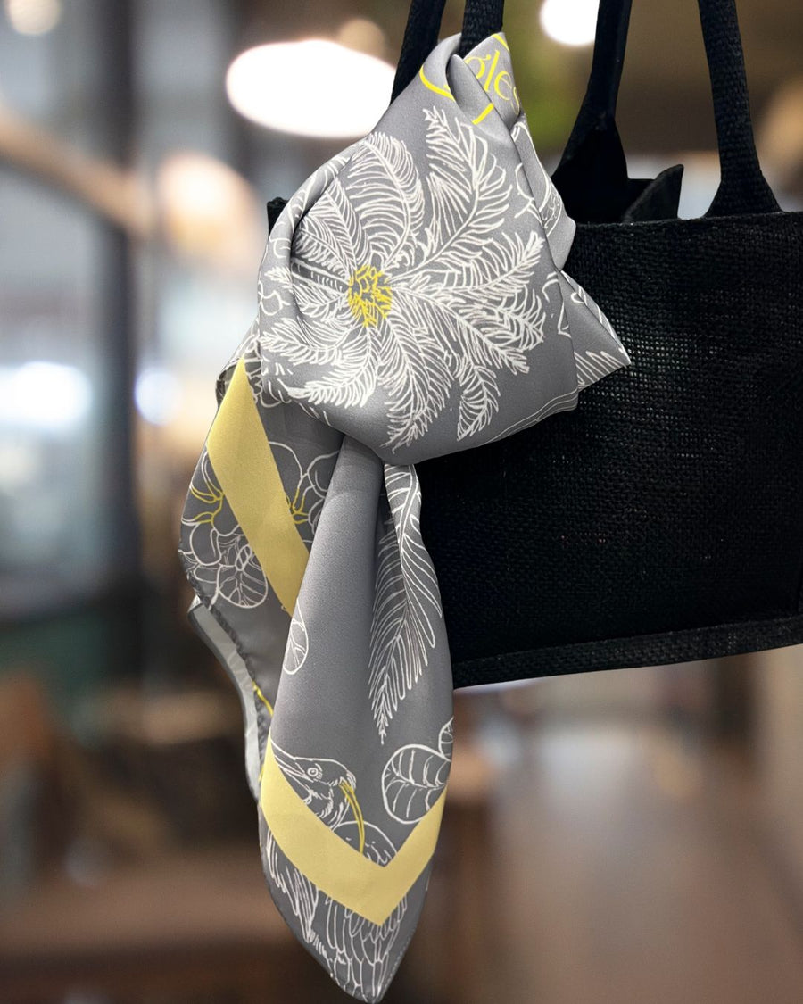 JS Iconic Singapore scarf - Butter Yellow