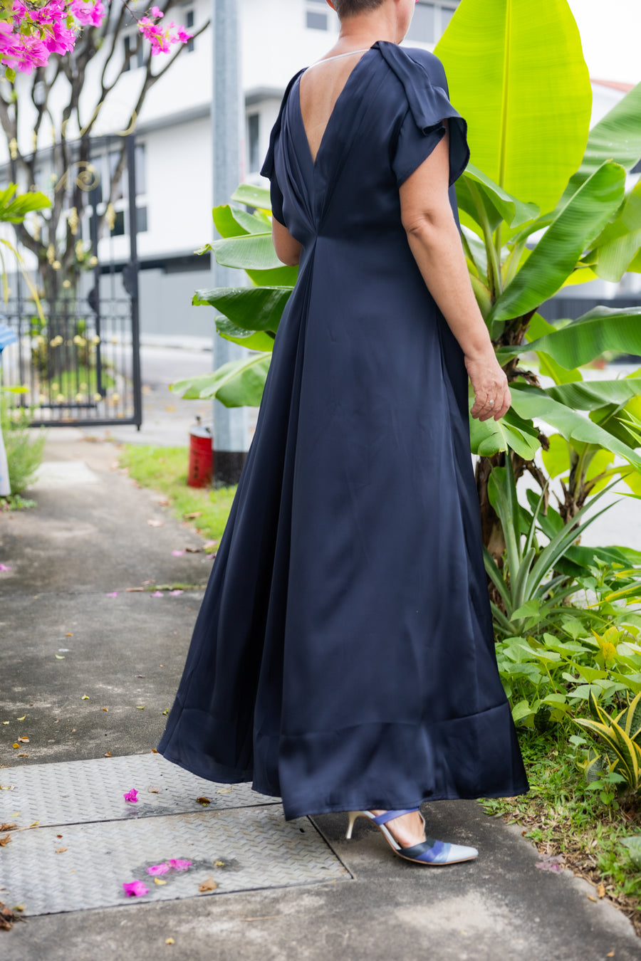 Wanderlust Midnight Blue & Silver dress