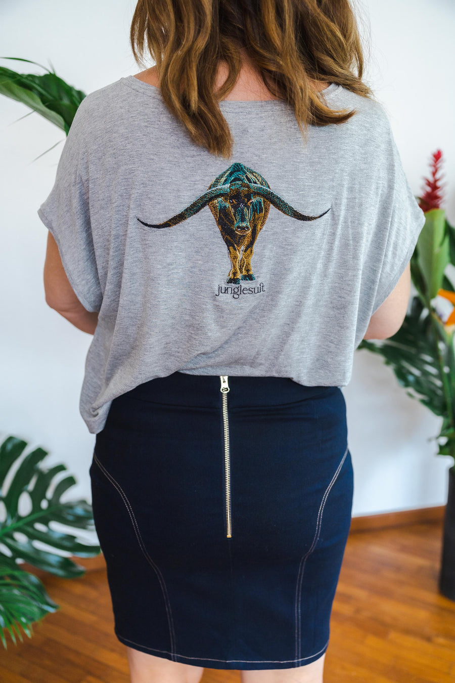 Rearview buffalo tee